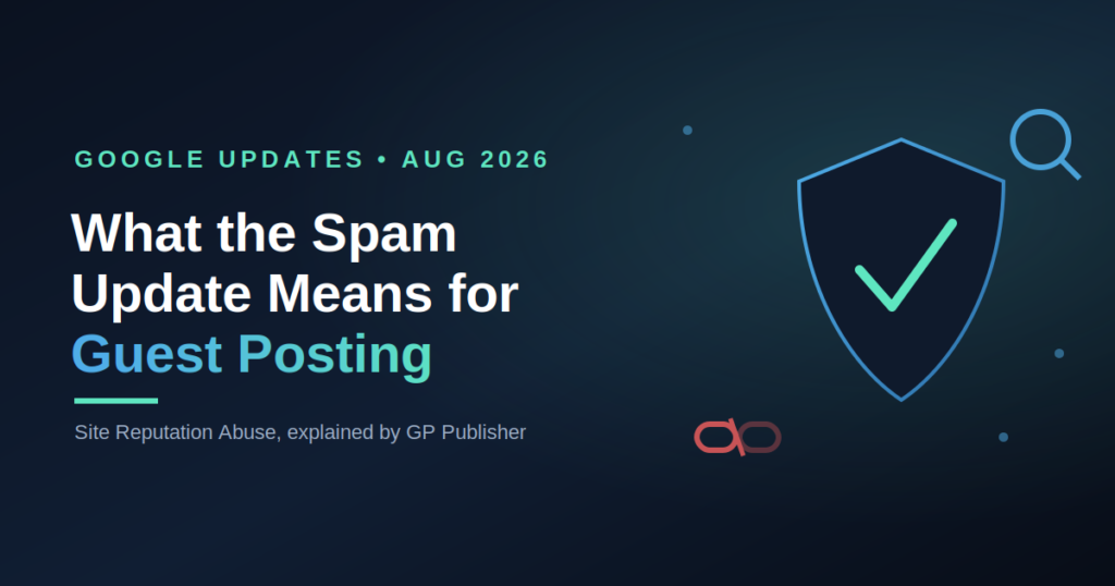 Google's August 2026 Spam Update