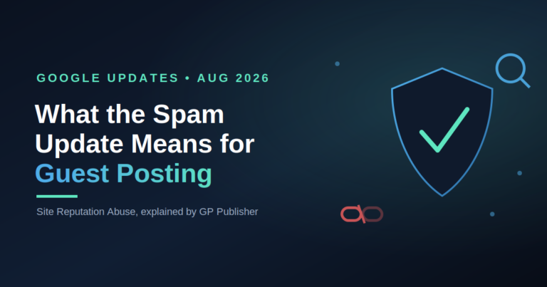 Google's August 2026 Spam Update